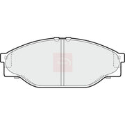 Apec Front Brake Pad Set PAD821