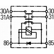 Hella Battery Master Switch 6EK 008 776-011