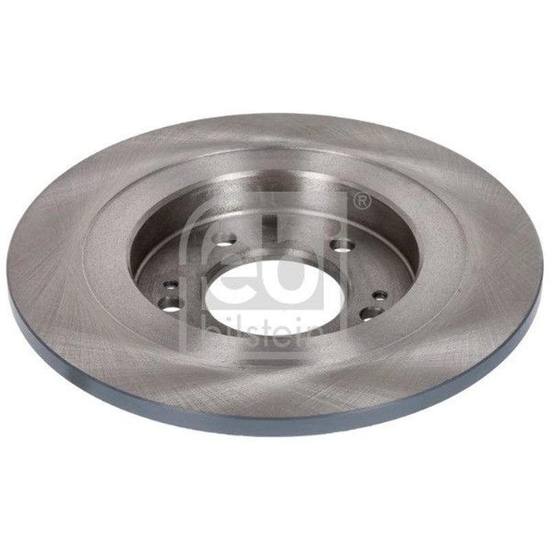 Febi 2 x Solid Rear Brake Discs 1000747