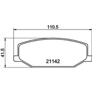DON Front Brake Pad Set PCP1274