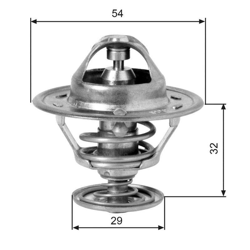 Gates Thermostat,Coolant TH10981G1