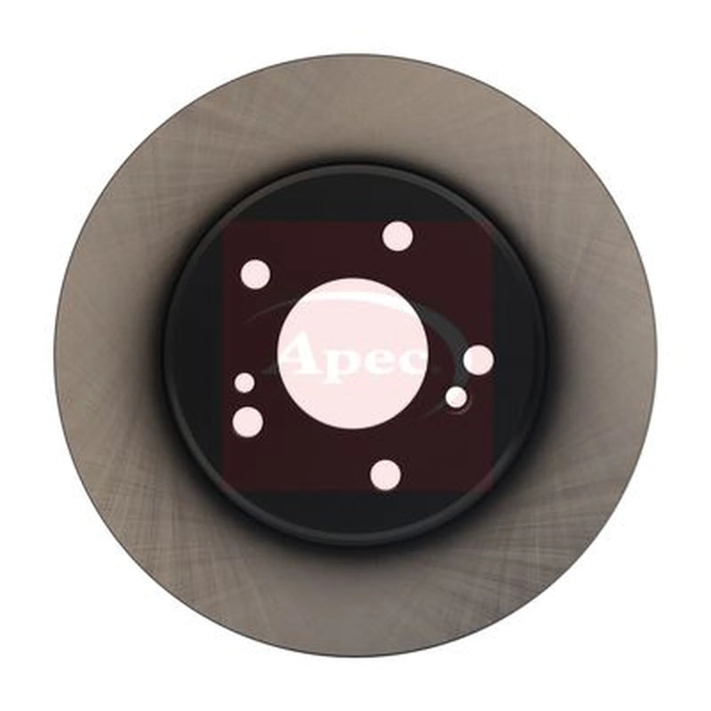 Apec 2 x Solid Rear Brake Discs DSK650
