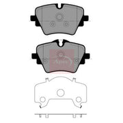 Apec Front Brake Pad Set PAD2651