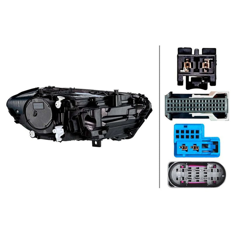 Hella Headlight Headlamp LED Left 1LX 015 390-731