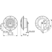 Hella Car Horn Signal Unit 3CA 004 811-021