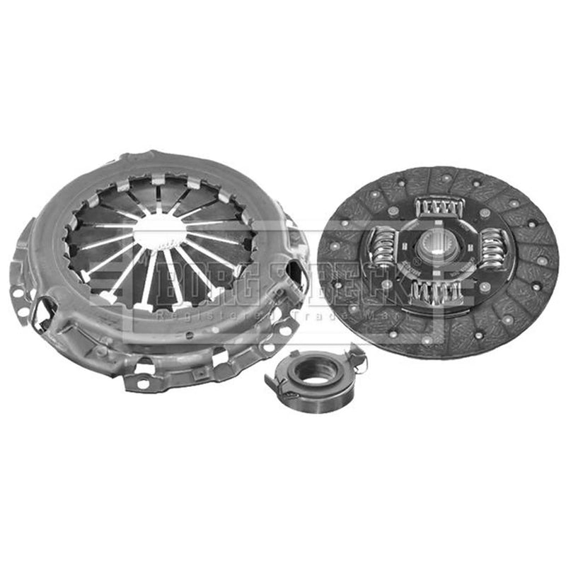 Borg & Beck Clutch Kit Set 3pc 212mm HK2464