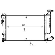 Mahle Engine Radiator CR 498 000S