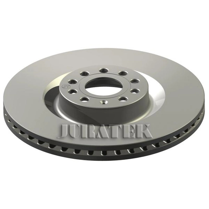 Juratek 2 x Vented Front Brake Discs VAG142