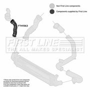 First Line Intercooler Turbo Charge Air Hose FTH1563