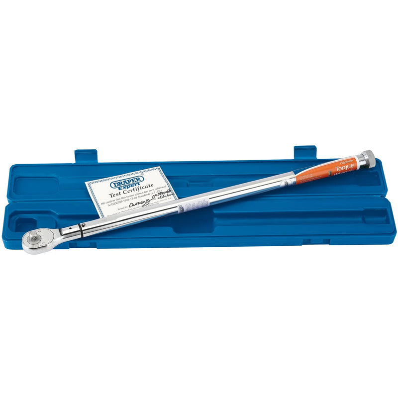 Draper Expert Precision Torque Wrench 1/2" Sq. Dr. 70-230Nm