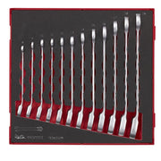 Teng Tools Ratcheting Combination Spanner Set TED6512R 12 Pieces
