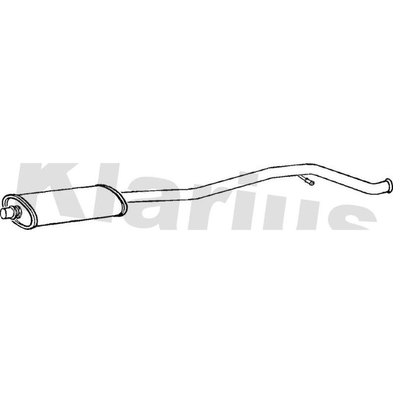 Klarius Box With Centre Pipe Centre PG640G