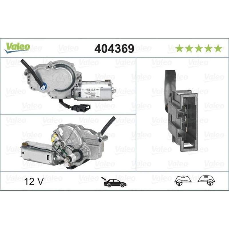 Valeo Front/Rear Wiper Motor Rear 404369