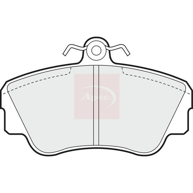 Apec Front Brake Pad Set PAD648