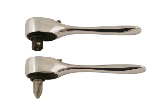 Laser Tools Micro Ratchet Set 1/4"D 2pc - PL