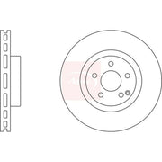 Apec 2 x Front Brake Discs DSK2417