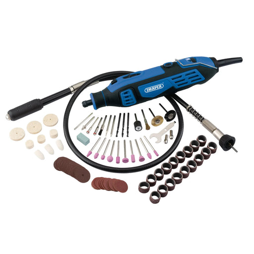 Draper Rotary Multi-Tool Kit 180W 230V with 111 Accessories