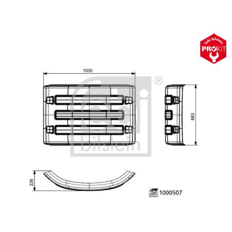 Febi Wing Right Rear 1000507