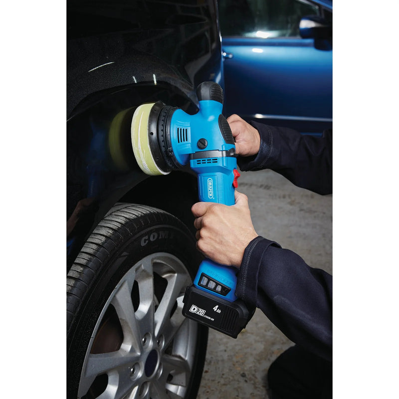 D20 20V Random Orbit Polisher 125mm - Brushless Motor