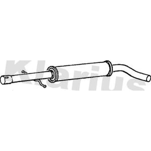Klarius Box With Centre Pipe Centre AU274H