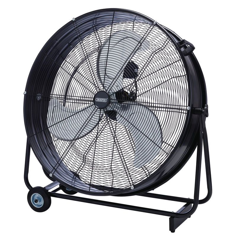 Draper 30" Drum Fan 125W with Three Speed Settings