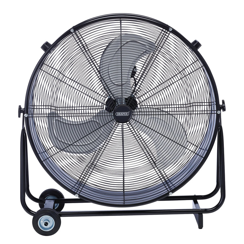 Draper 30" Drum Fan 125W with Three Speed Settings