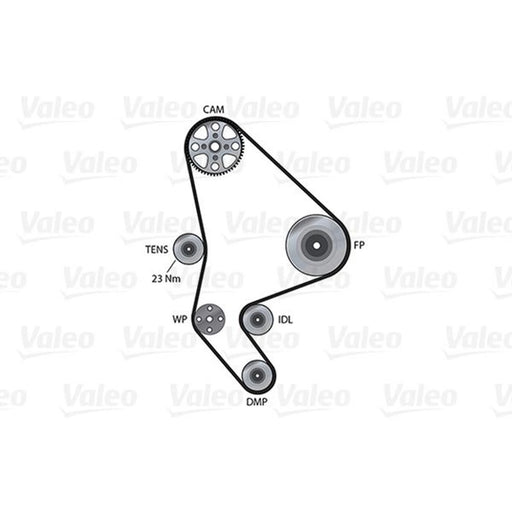 Valeo Timing Belt & Water Pump Kit 614658