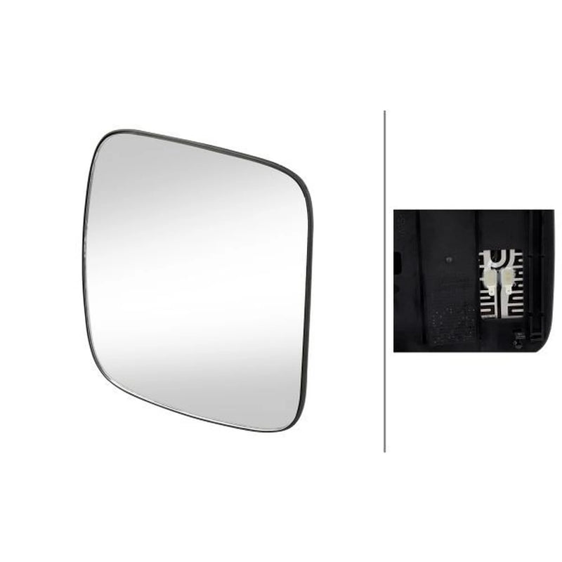 Hella Wide Angle Mirror Mirror Glass Wide Thick 9MX 563 710-012