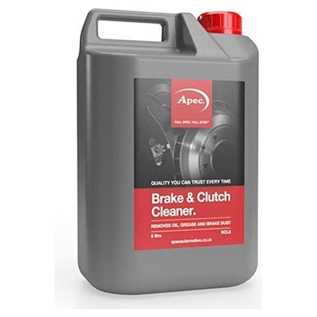 4x Apec Liquid Brake Cleaner 5 Litres Remove Grease and Dirt Fast Apec  - Town Parts