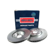 Borg & Beck 2 x Vented Front Brake Discs BBD5659