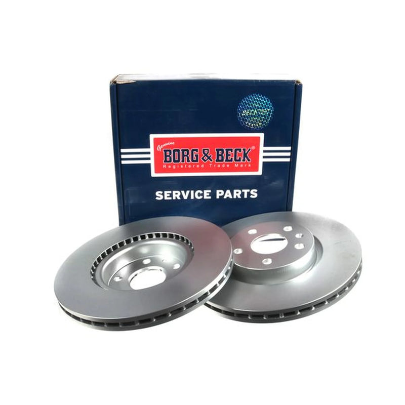 Borg & Beck 2 x Vented Front Brake Discs BBD5659