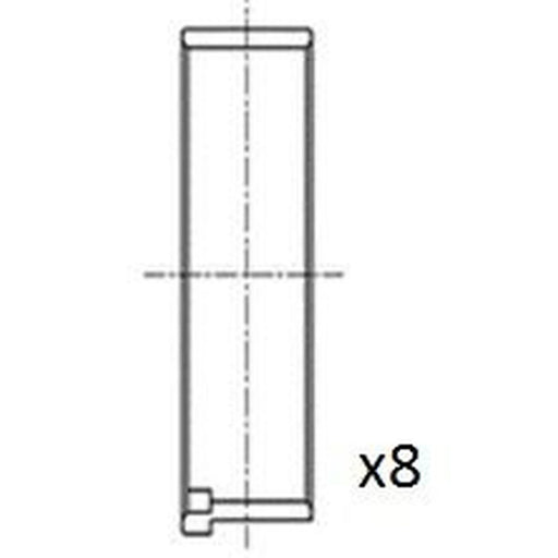 FAI Big End Bearing Set 53. BB2070-STD