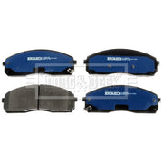 Borg & Beck 4 x Front Brake Pad Set BBP2180