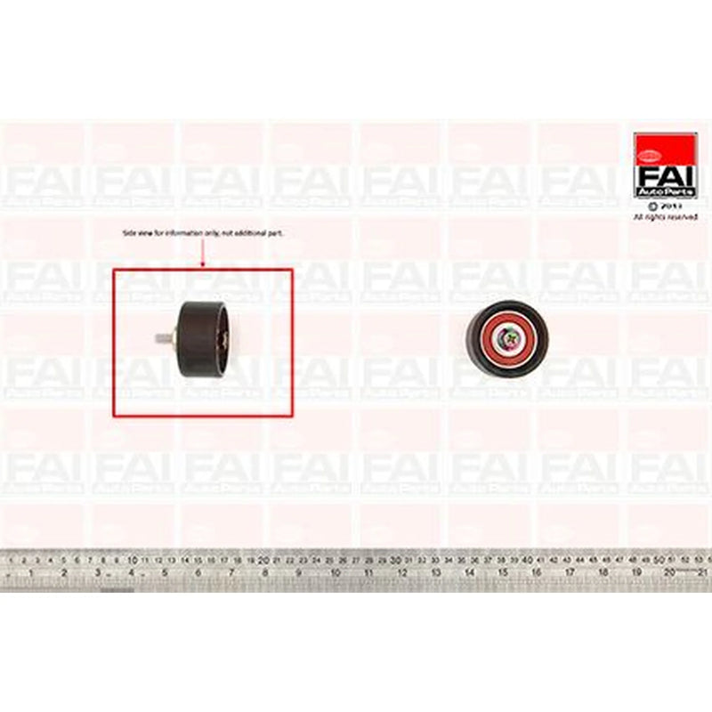 FAI Timing Belt Deflection Pulley/Guide Pulley OD ID Wide T9377