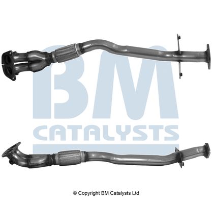 BM Catalysts Exhaust Pipe OD