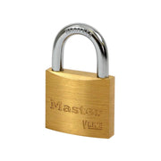 Master Lock V Line Brass 40mm Padlock - Keyed Alike 4232 - 4140KA-4232