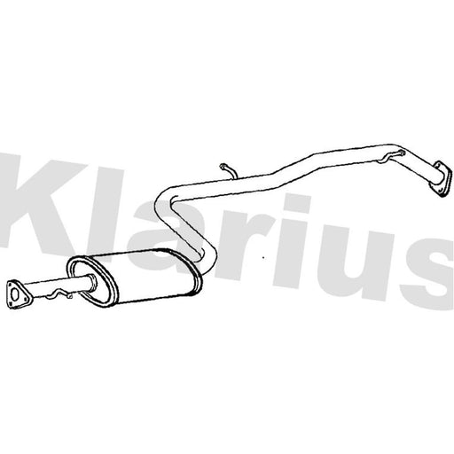 Klarius Box With Centre Pipe Centre HA417K