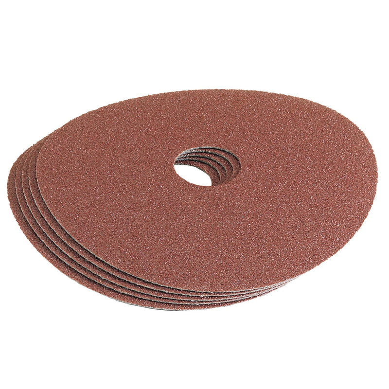 Draper Aluminium Oxide Sanding Disc 115mm 60 Grit Pack of 5