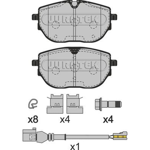 Juratek Front Brake Pad Set JCP4059