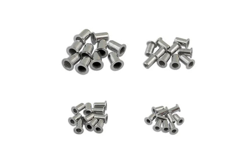 Laser Tools Nut Rivet Set 40pc - PL