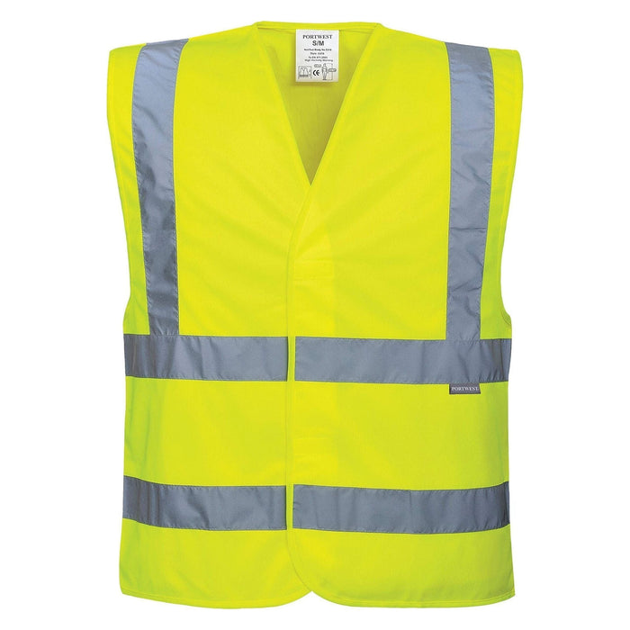 Portwest Hi-Vis Vest - Yellow - XX Large/XXX Large Portwest  - Town Parts