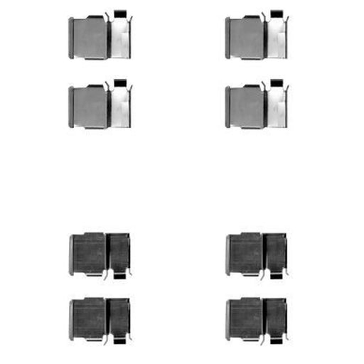 Textar Brake Pad Accessory Fitting Kit Rear 82510200