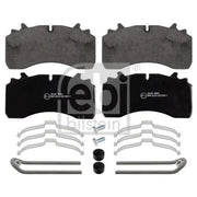 Febi Rear Brake Pad Set 16636
