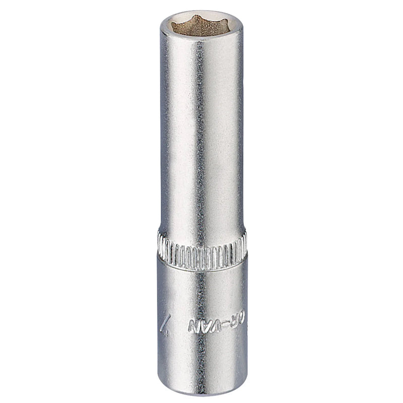 Elora Deep Socket, 1/4" Sq. Dr., Multiple Length Options