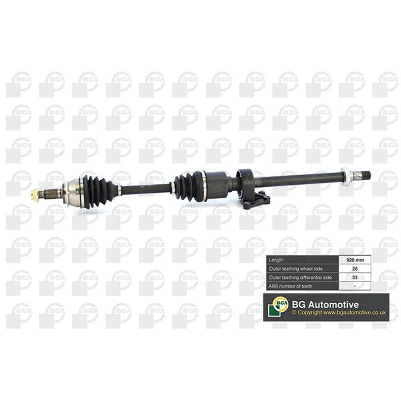 BGA CV Drive Shaft Driveshaft Front Right DS0915R