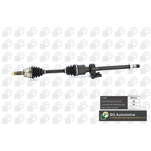 BGA CV Drive Shaft Driveshaft Front Right DS0915R