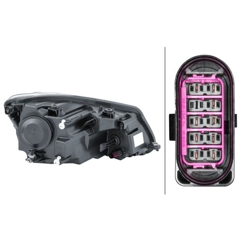 Hella Headlight Headlamp P21W Left 1EL 010 551-011
