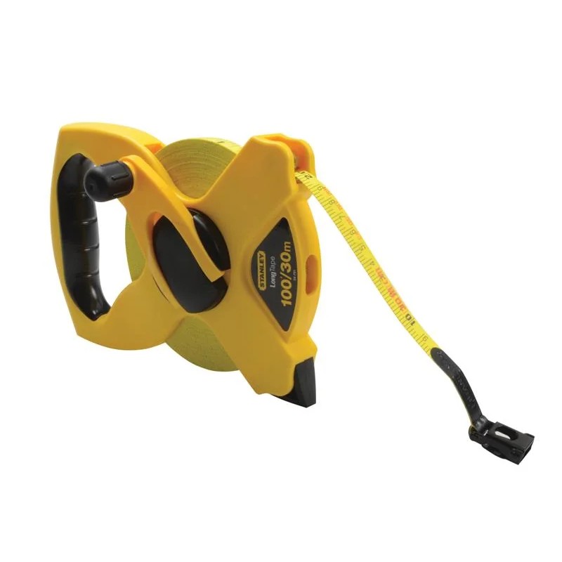 STANLEY® Hand Tools Open Reel Fibreglass Tape 30m/100ft (Width 13mm) - 2-34-791