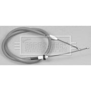 Borg & Beck Handbrake Cable Right Rear BKB2609