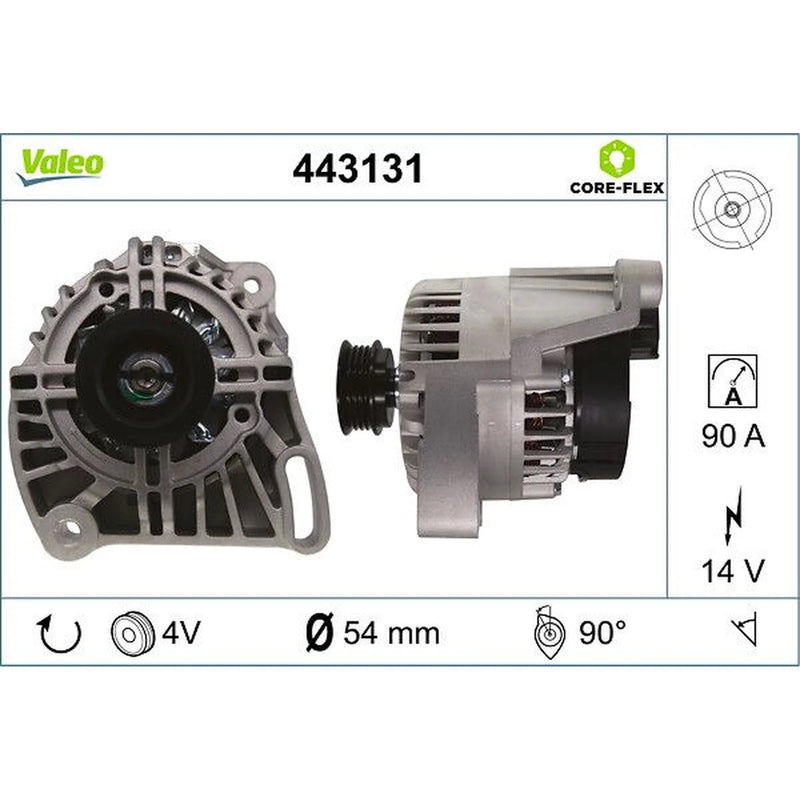 Valeo Car Alternator 12V 443131